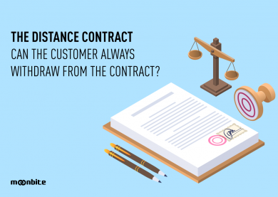 The distance contract – can the customer always withdraw from the contract?