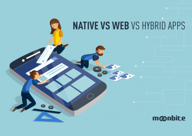 The differences between native, web, and hybrid mobile apps